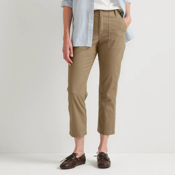 Eddie Bauer Women's Utility Canvas Kick Crop