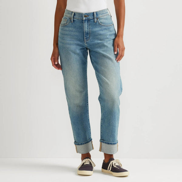 Eddie Bauer Women's Authentic 90's Boyfriend Je