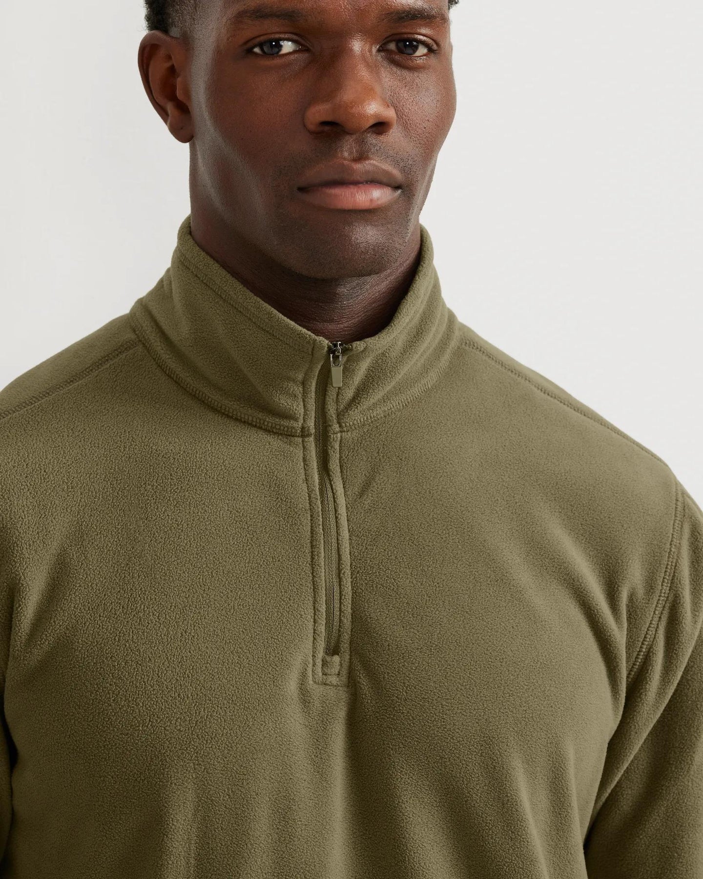 Men's Quest Fleece 1/4-Zip Pullover-Alder-Regular-16