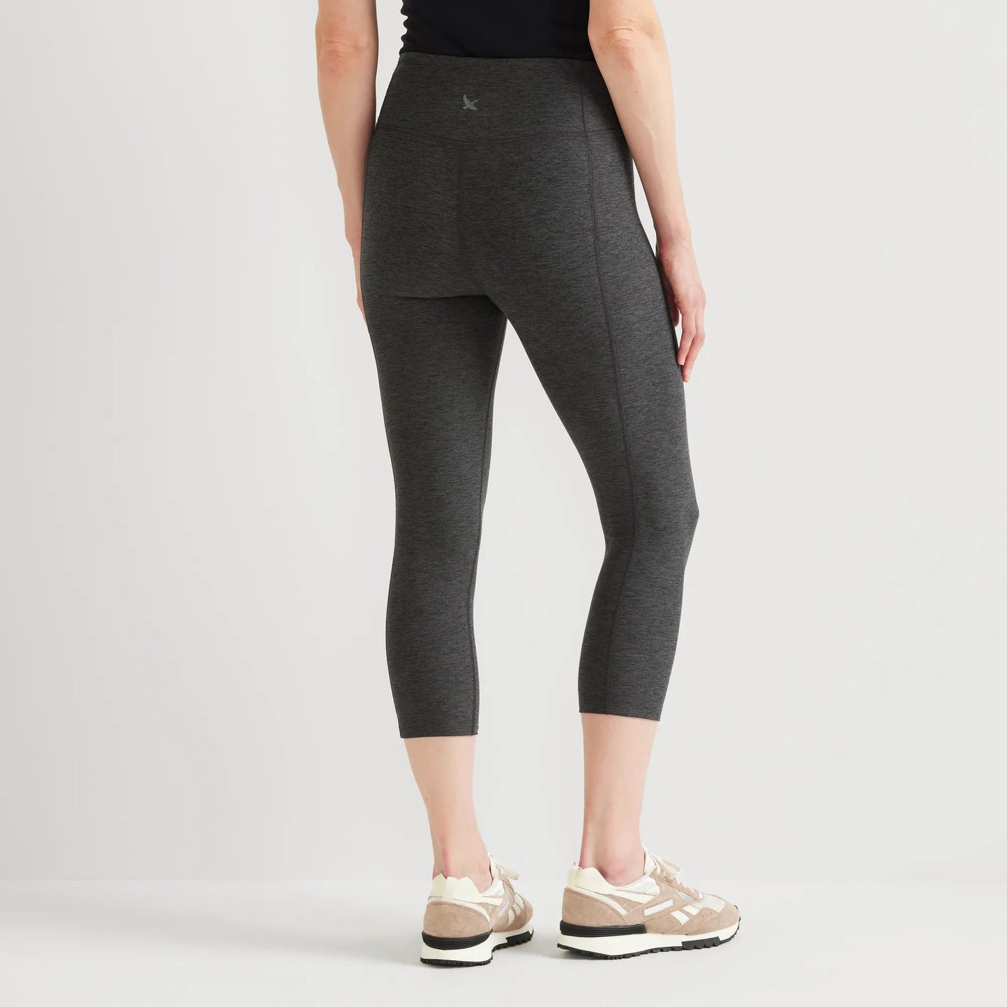 Women's Train Ascent 2.0 High-Rise Capri Leggings-Carbon-Regular-4