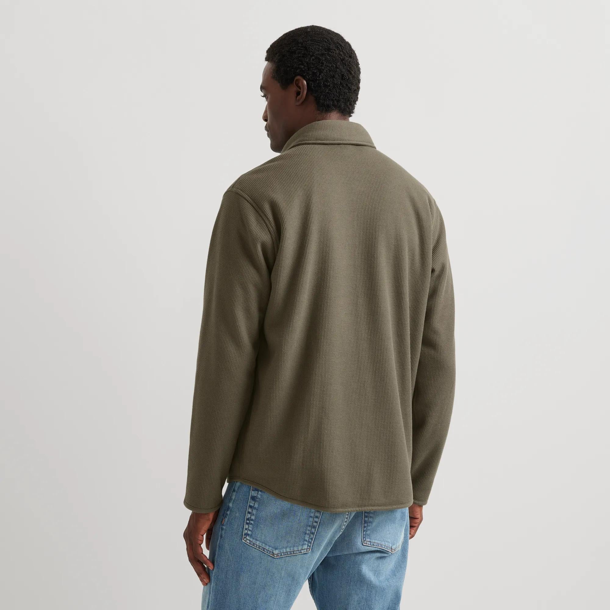 Eddie Bauer Men's LS Faux Shearling Lined The
