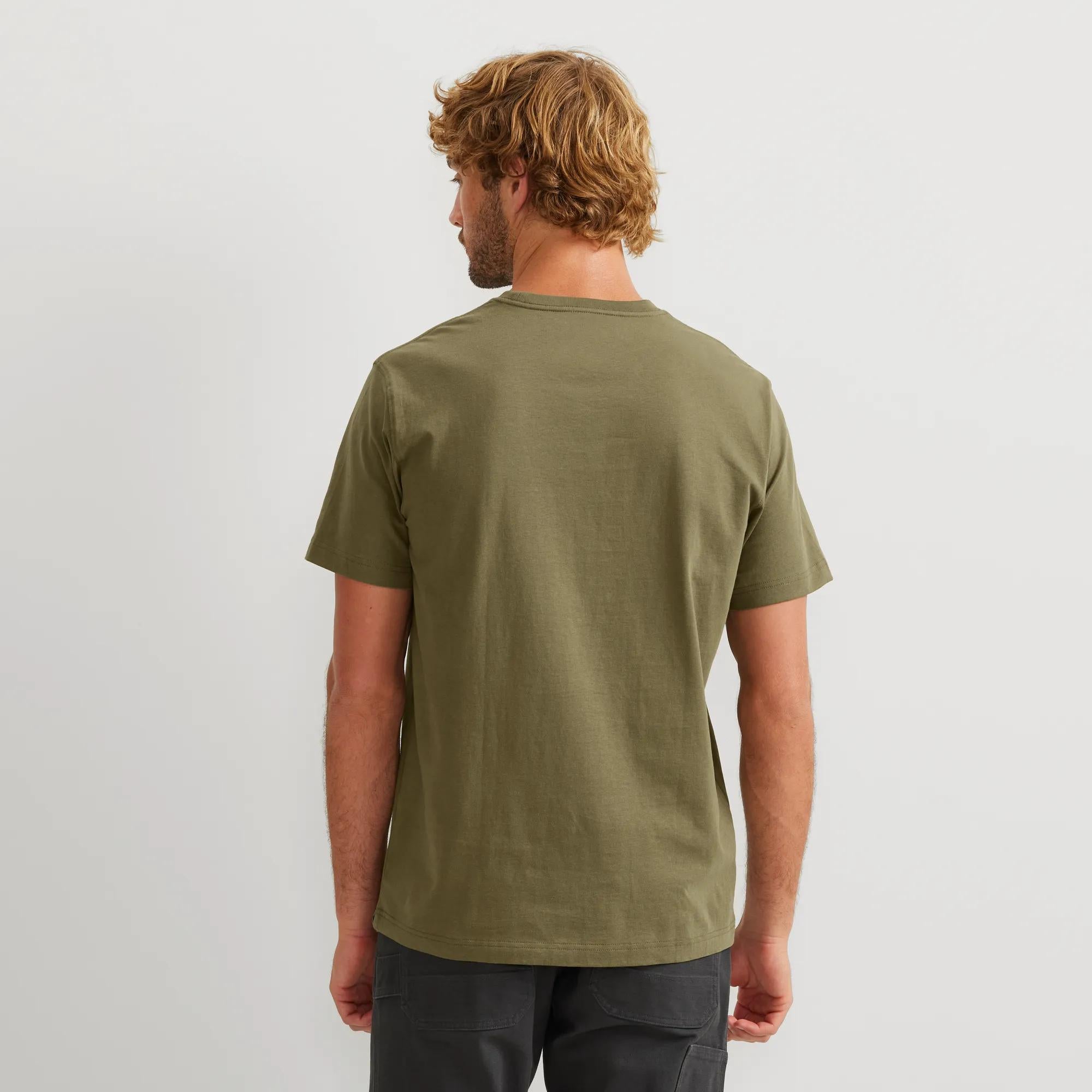 Eddie Bauer Men's SS Lw Cotton Classic Tee