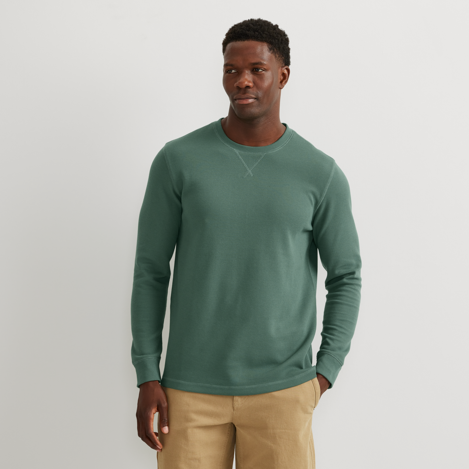 Eddie Bauer Men's Eddies Favorite Thermal Crew