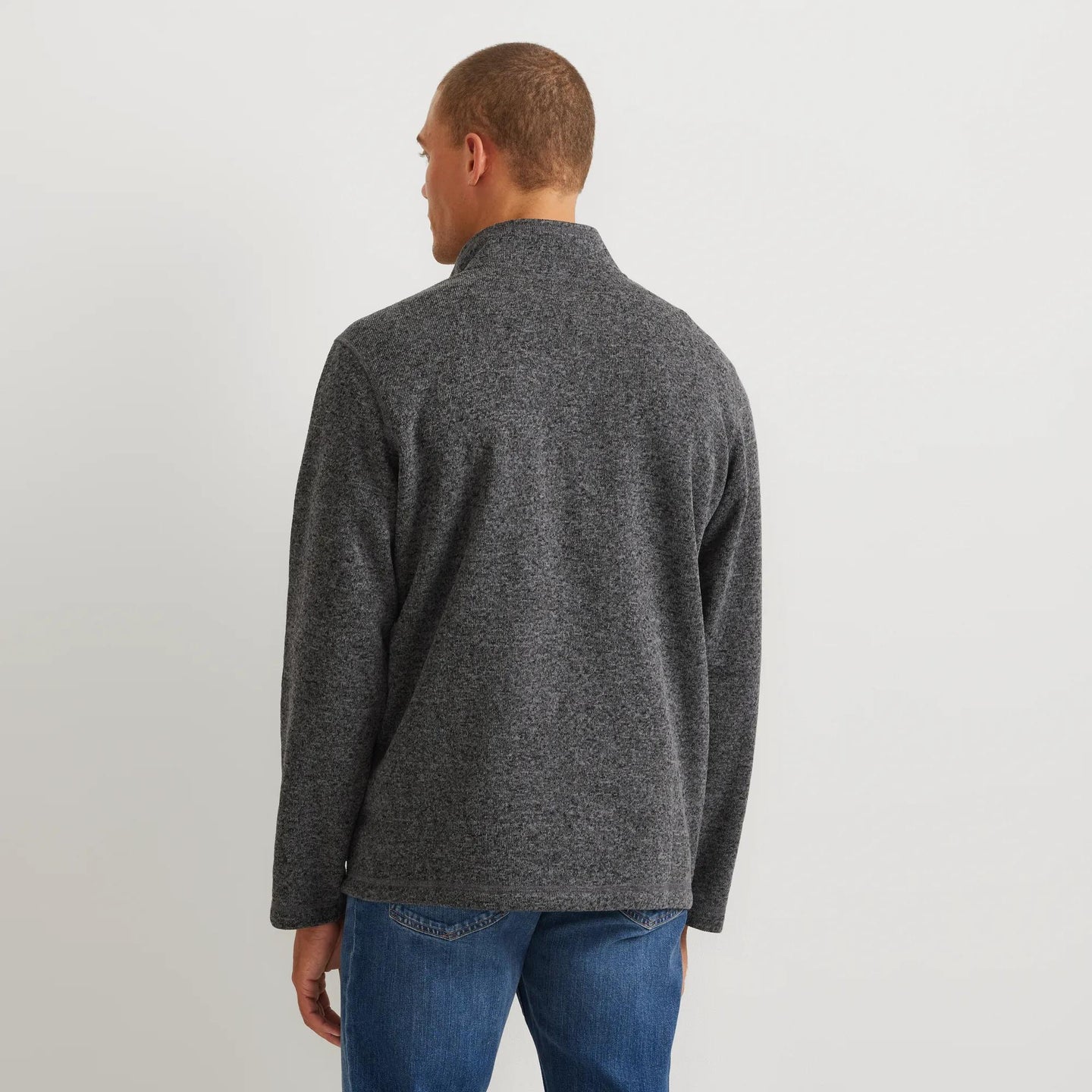 Men's Radiator Fleece 2.0 Snap Mock Pullover-Slate-Regular-11