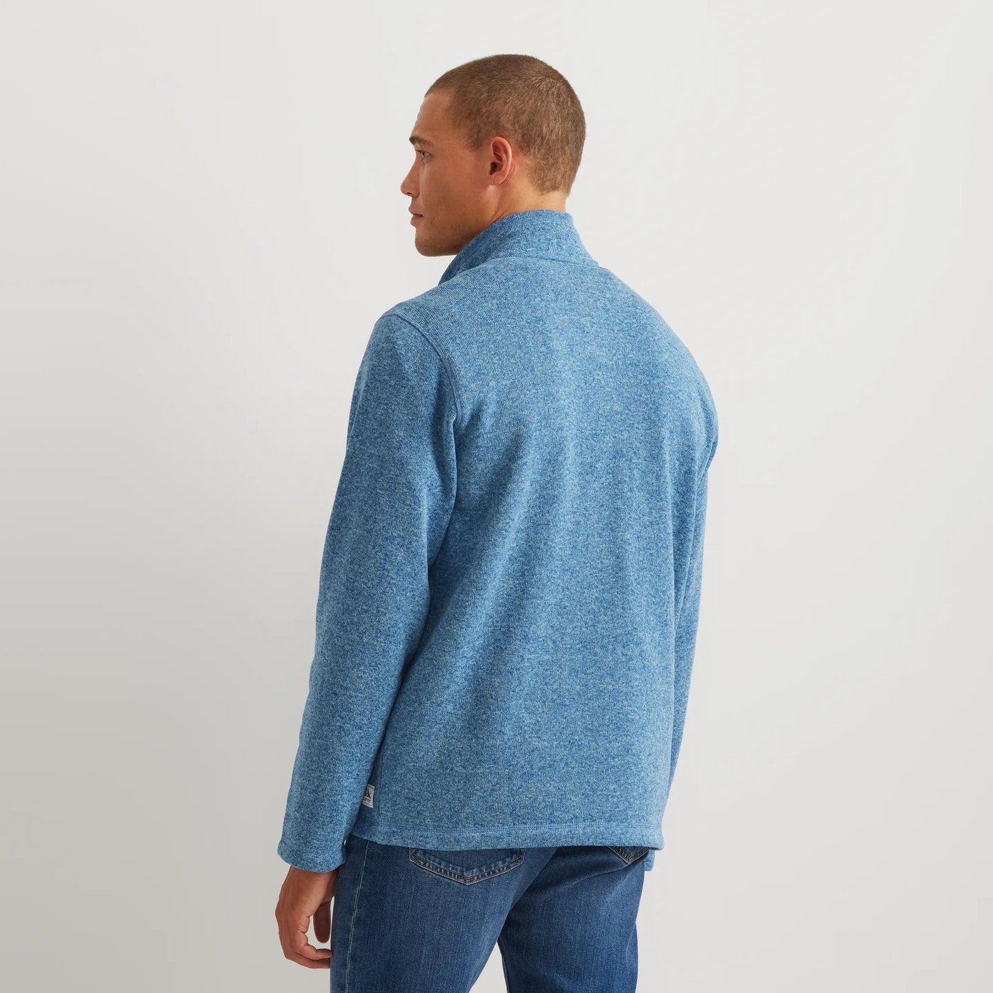 Men's Radiator Fleece 2.0 Snap Mock Pullover-Tile Blue-Regular-6