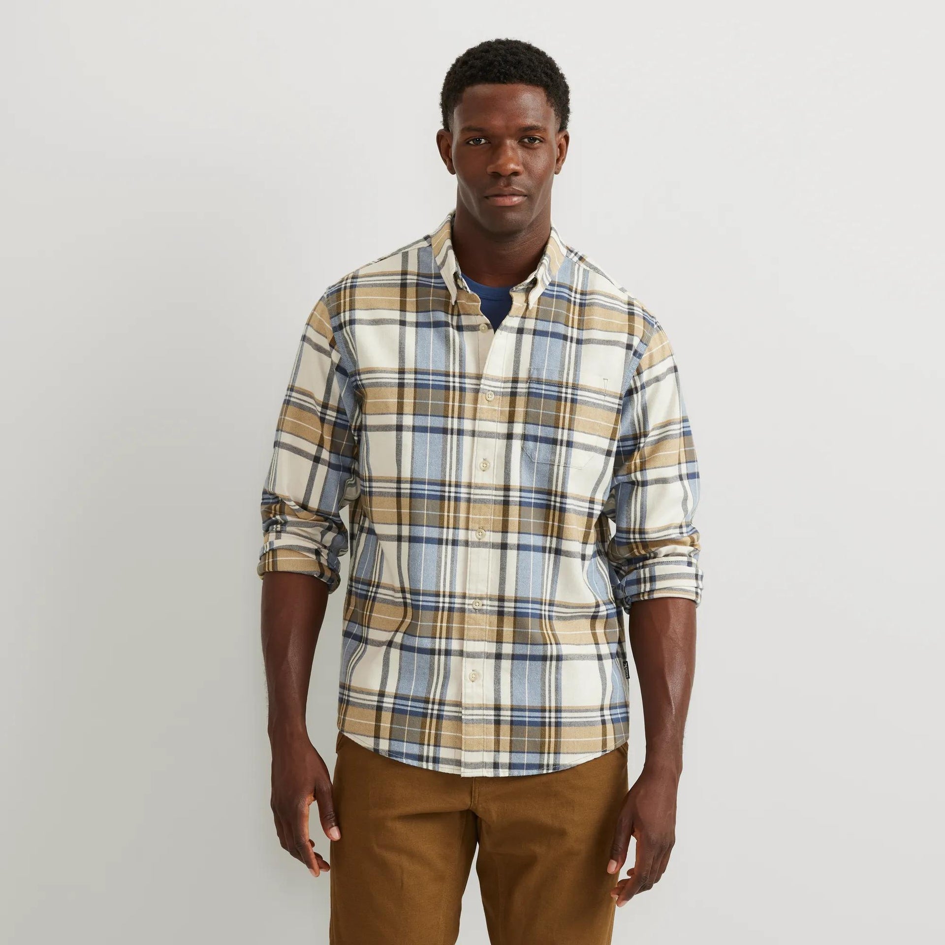 Chemise Flanelle à Carreaux Mountain | Atlas For Men