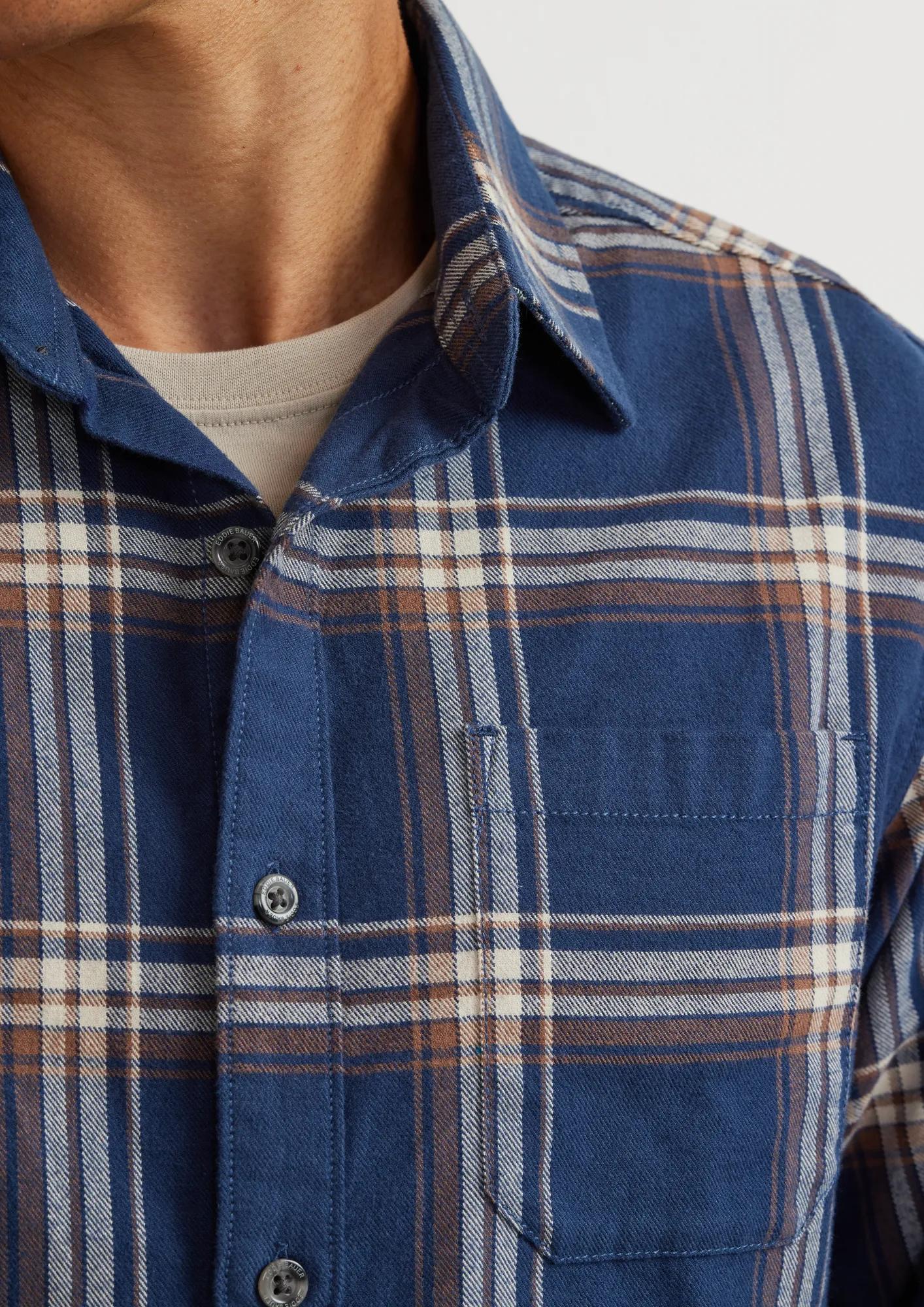 Men's Eddie's Favorite Flannel Relaxed Fit Shirt - Plaid-Brook-Regular-17