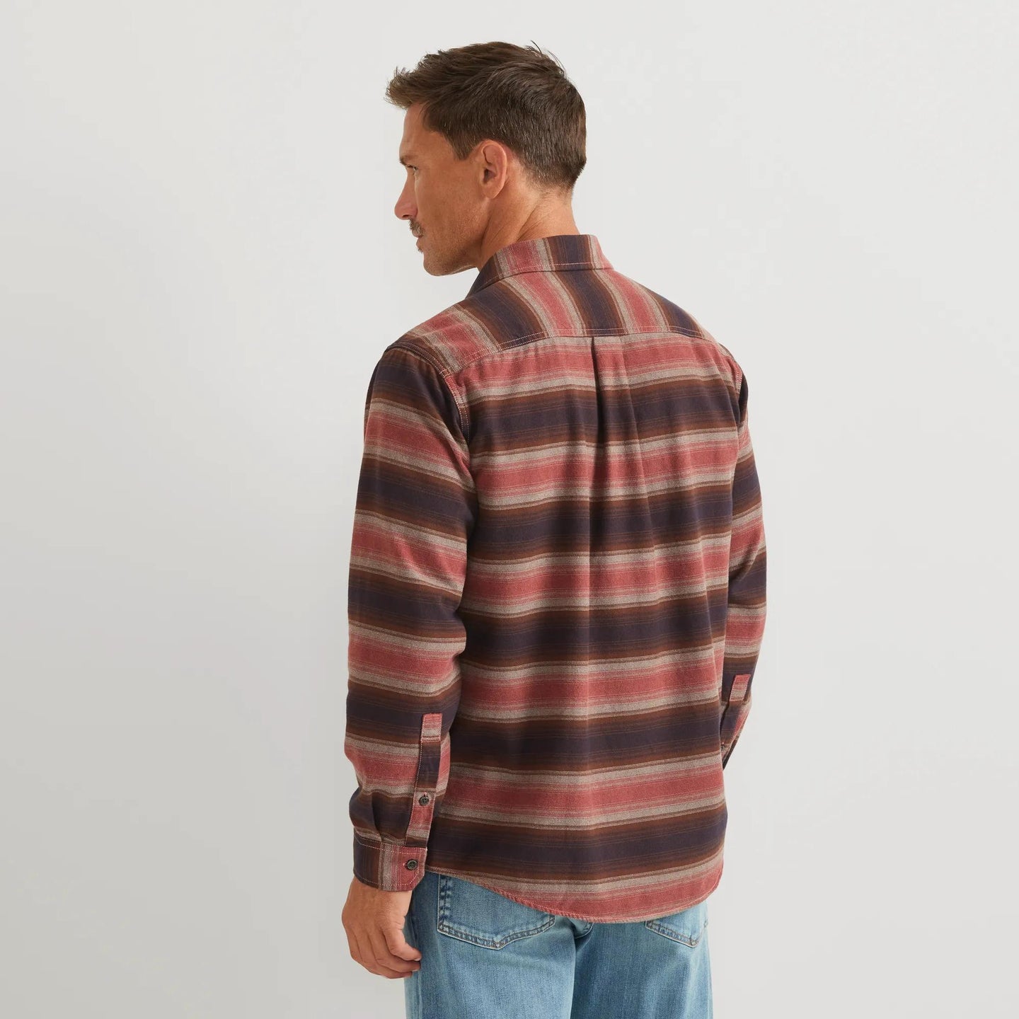 Men's Eddie's Favorite Flannel Relaxed Fit Shirt - Plaid-Clay-Regular-12