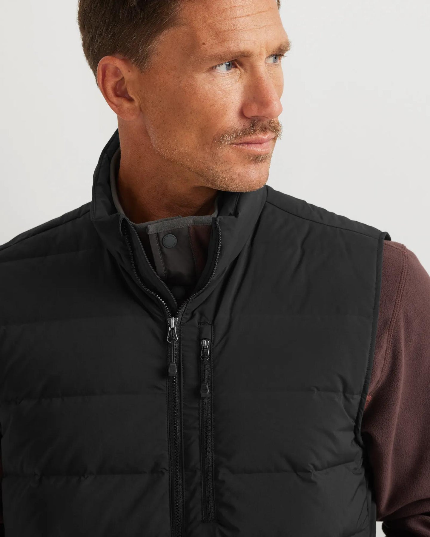 Men's EB Stretch Down Vest-Black-Regular-5