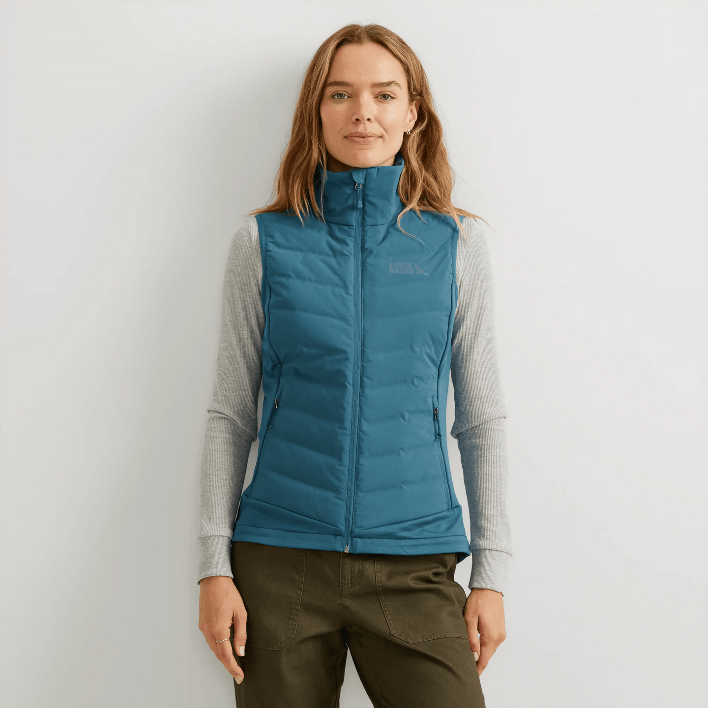Eddie Bauer Women's Motionloft Hybrid Down Vest Eddie Bauer Women's Motionloft Hybrid Down Vest