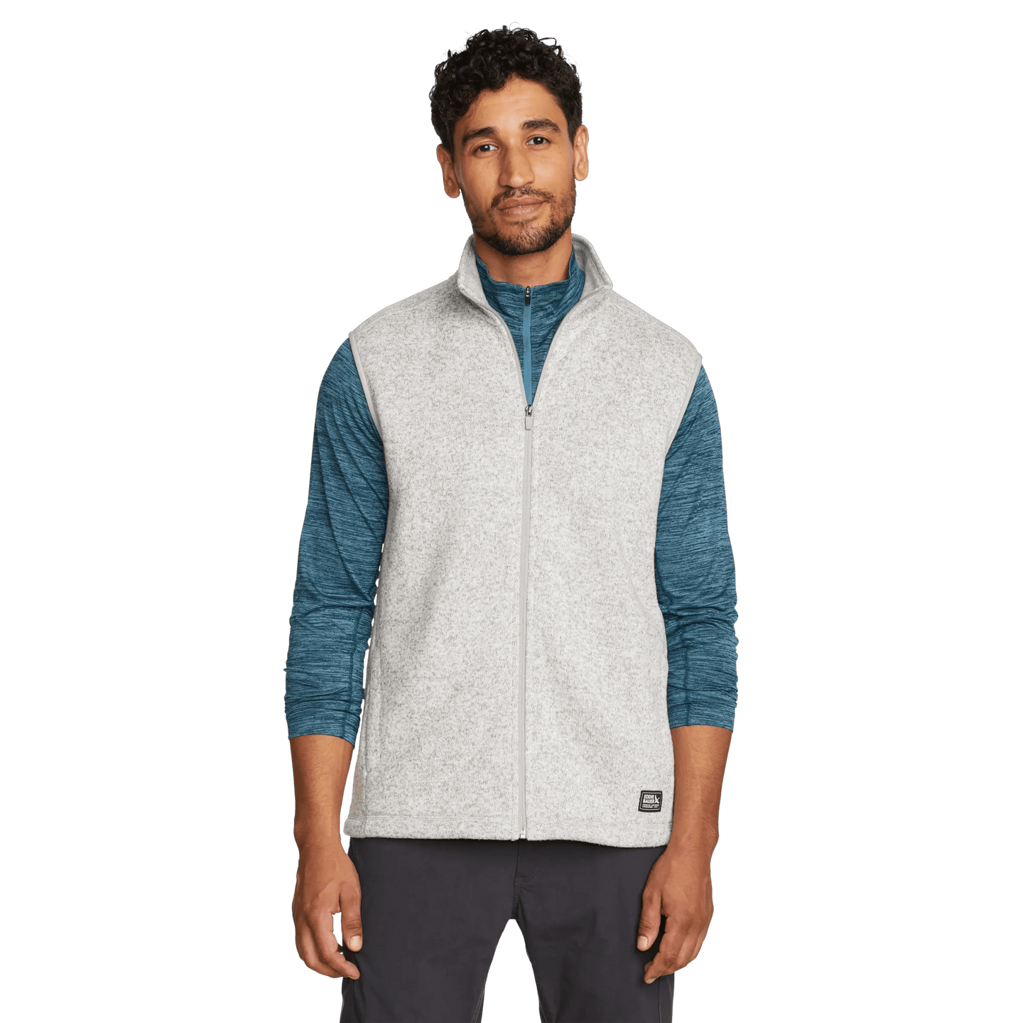 Men's Radiator 3.0 Fleece Vest-Lt Gray-Regular-2