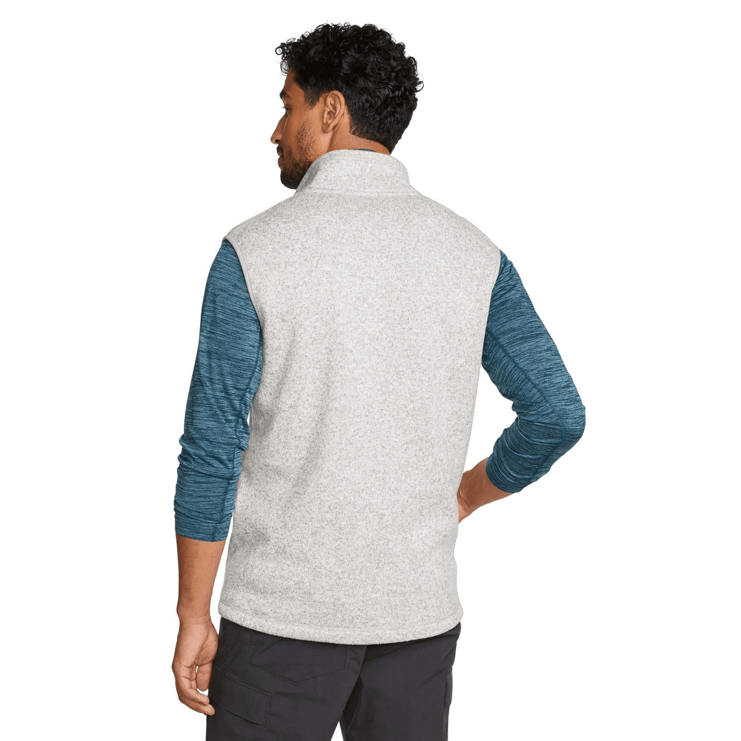 Men's Radiator 3.0 Fleece Vest-Lt Gray-Regular-2
