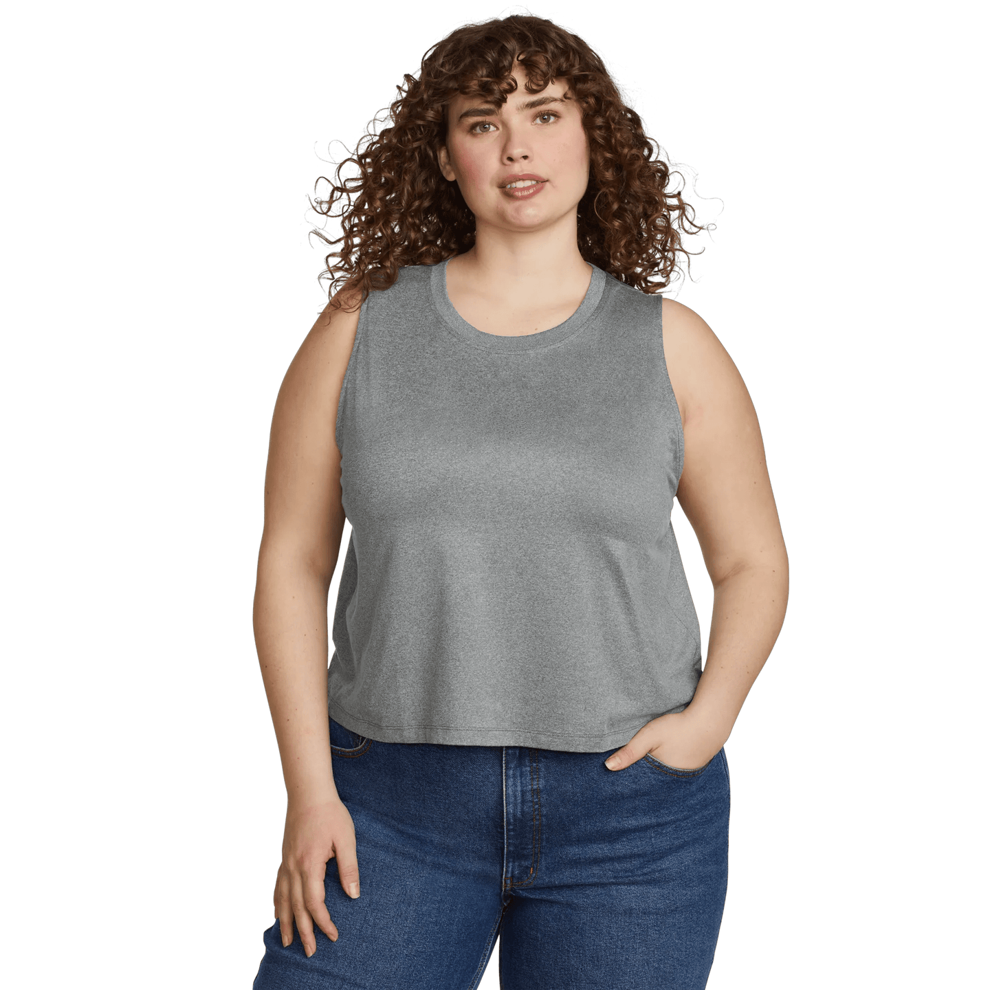 Women's Surreal Travel Tank-Slate-Plus-8