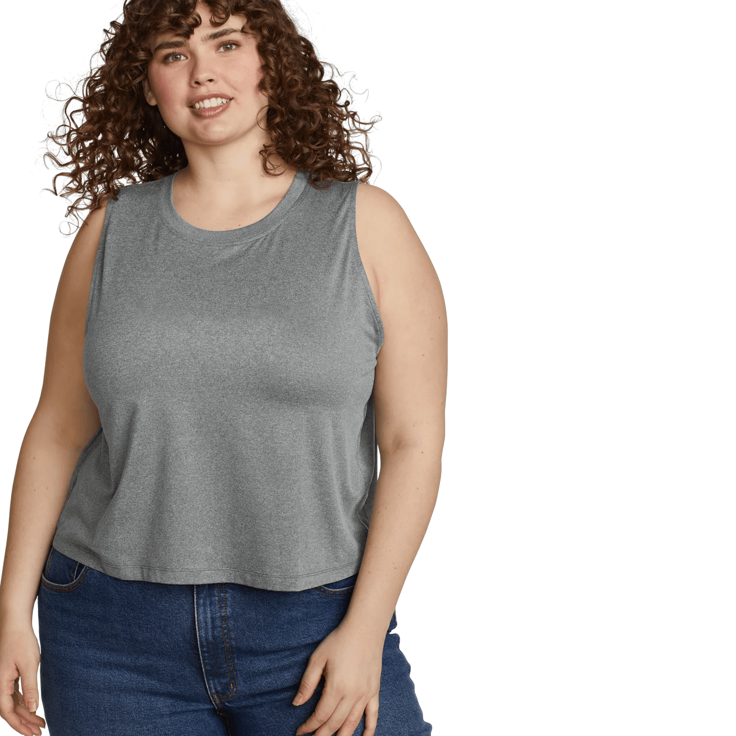 Women's Surreal Travel Tank-Slate-Plus-9