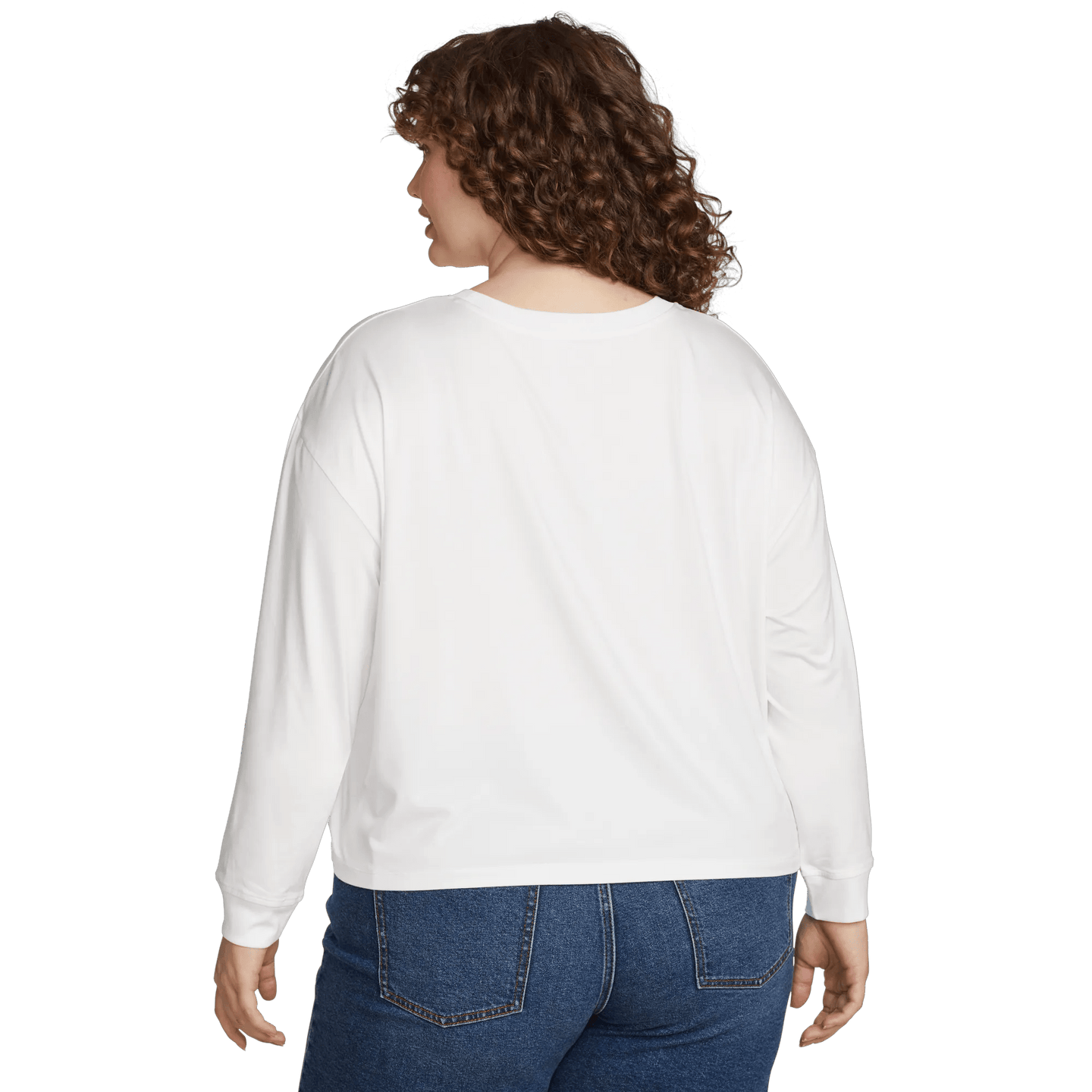 Women's Surreal Travel Long-Sleeve Shirt-White-Plus-10