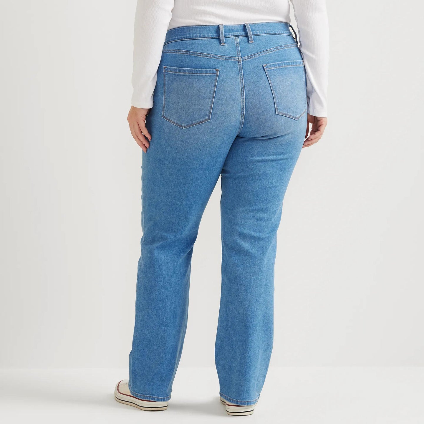 Women's Venture Stretch High-Rise Bootcut Jeans-Creek-Plus-10