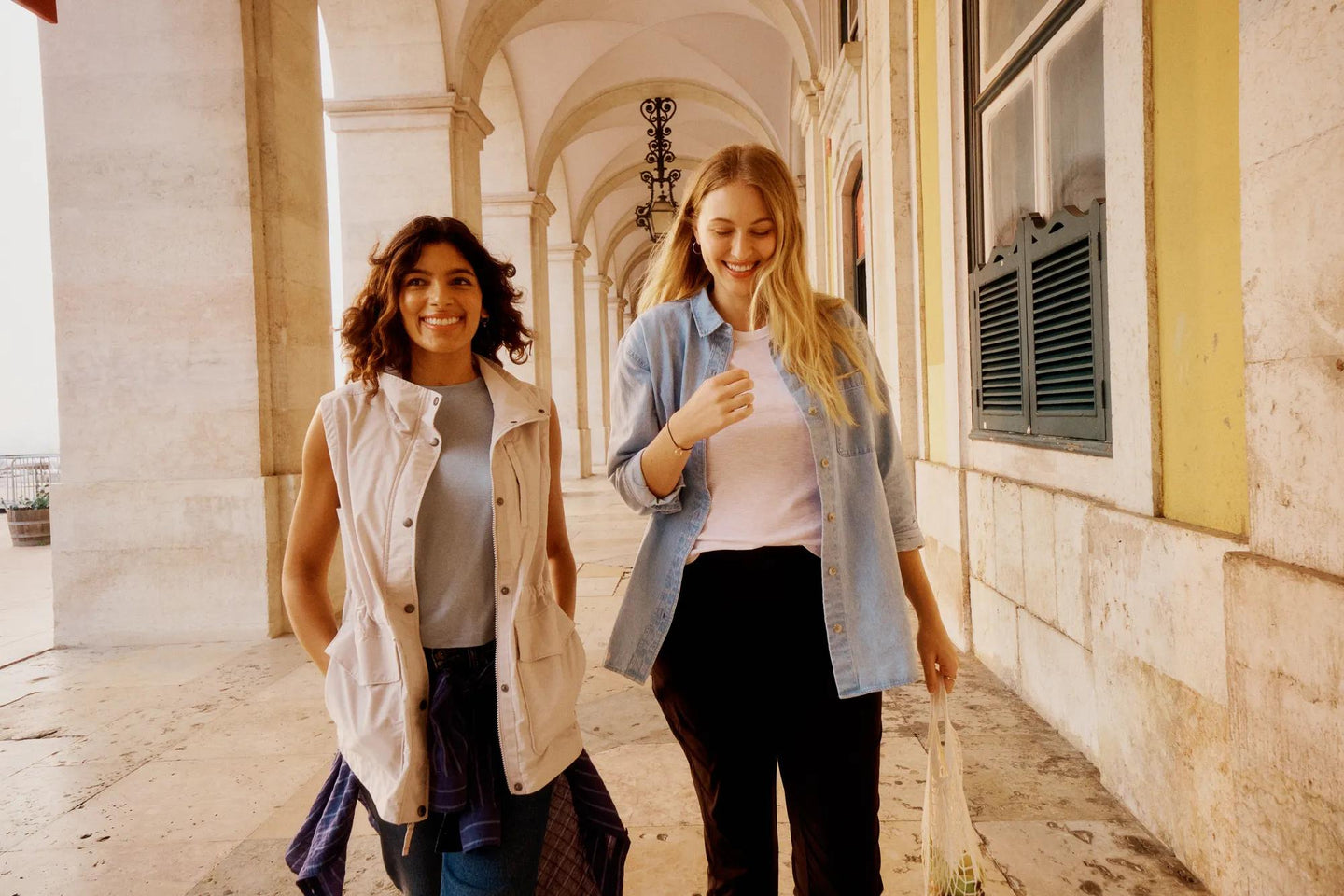 Women's Denim Overshirt-Bleached-Regular-6