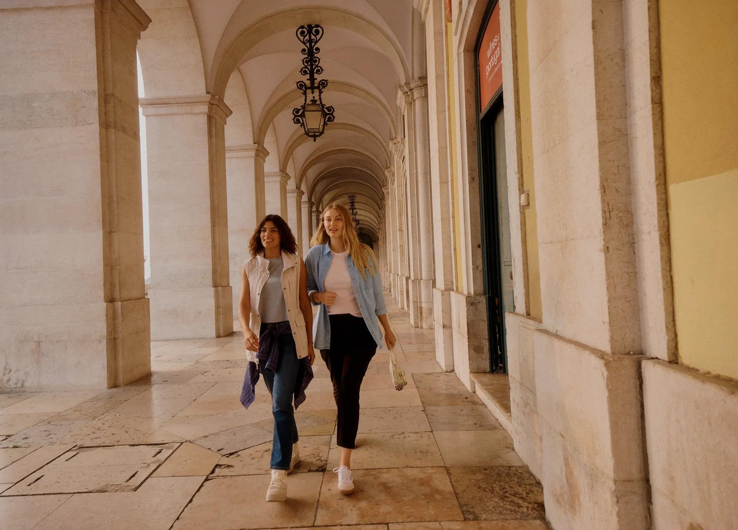 Women's Denim Overshirt-Bleached-Regular-5