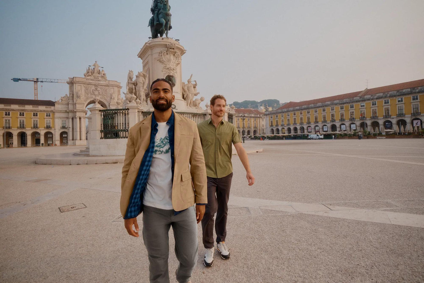 Men's Ultimate Voyager Travel Blazer-Dk Khaki-Regular-6