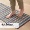 Anti-Fatigue Holiday Vintage Stripes Kitchen Mats
