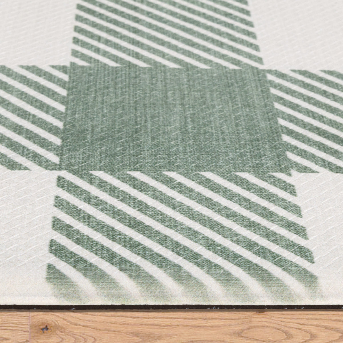 Anti-Fatigue Holiday Buffalo Check Kitchen Mats