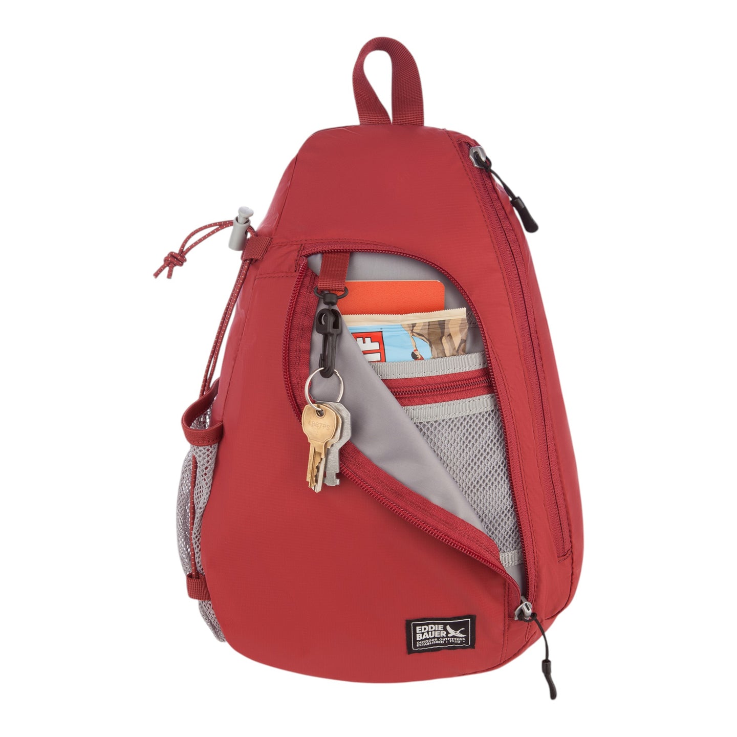 Ripstop Sling Pack-Dark Ruby-40