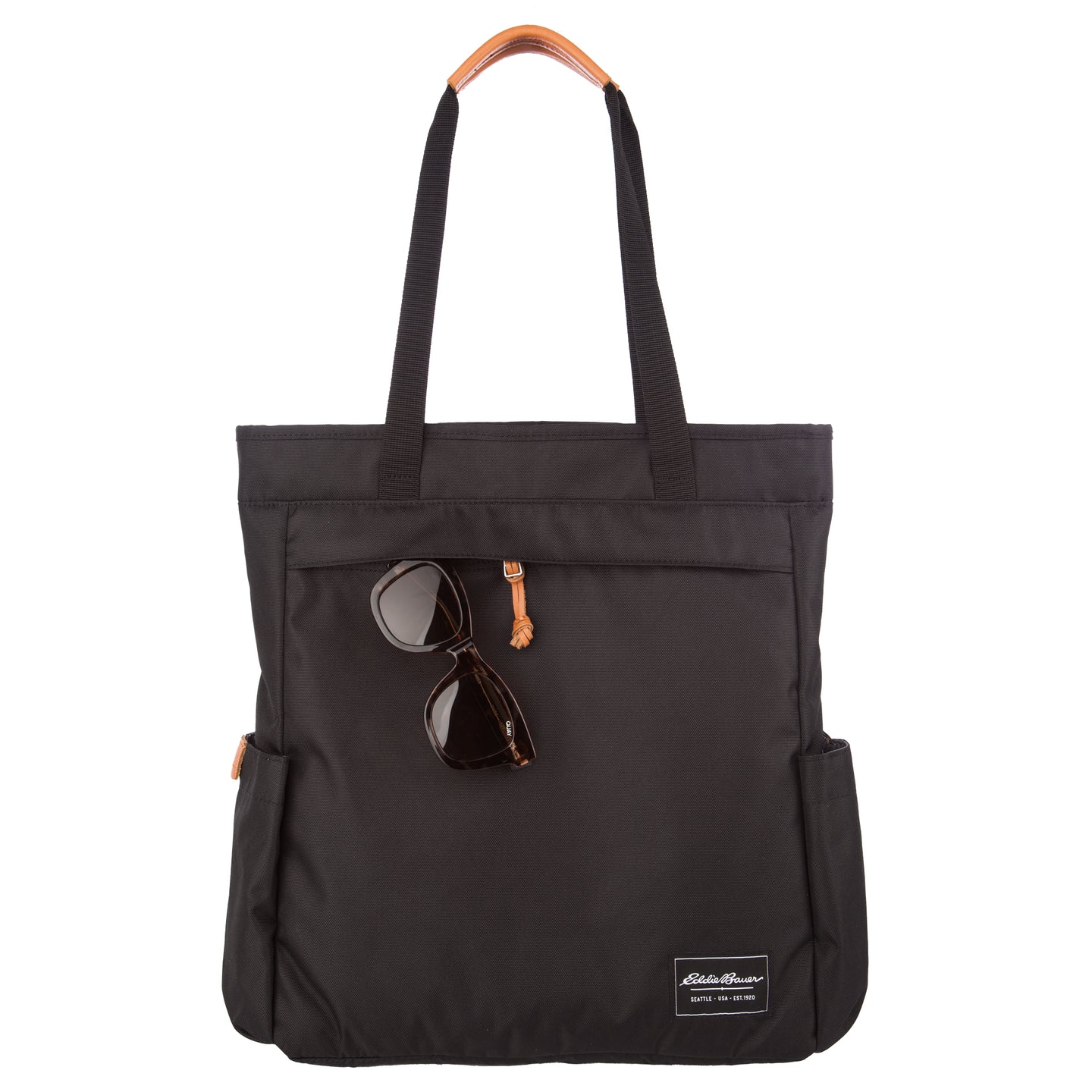 Bygone Recycled Backpack Tote-Black-4