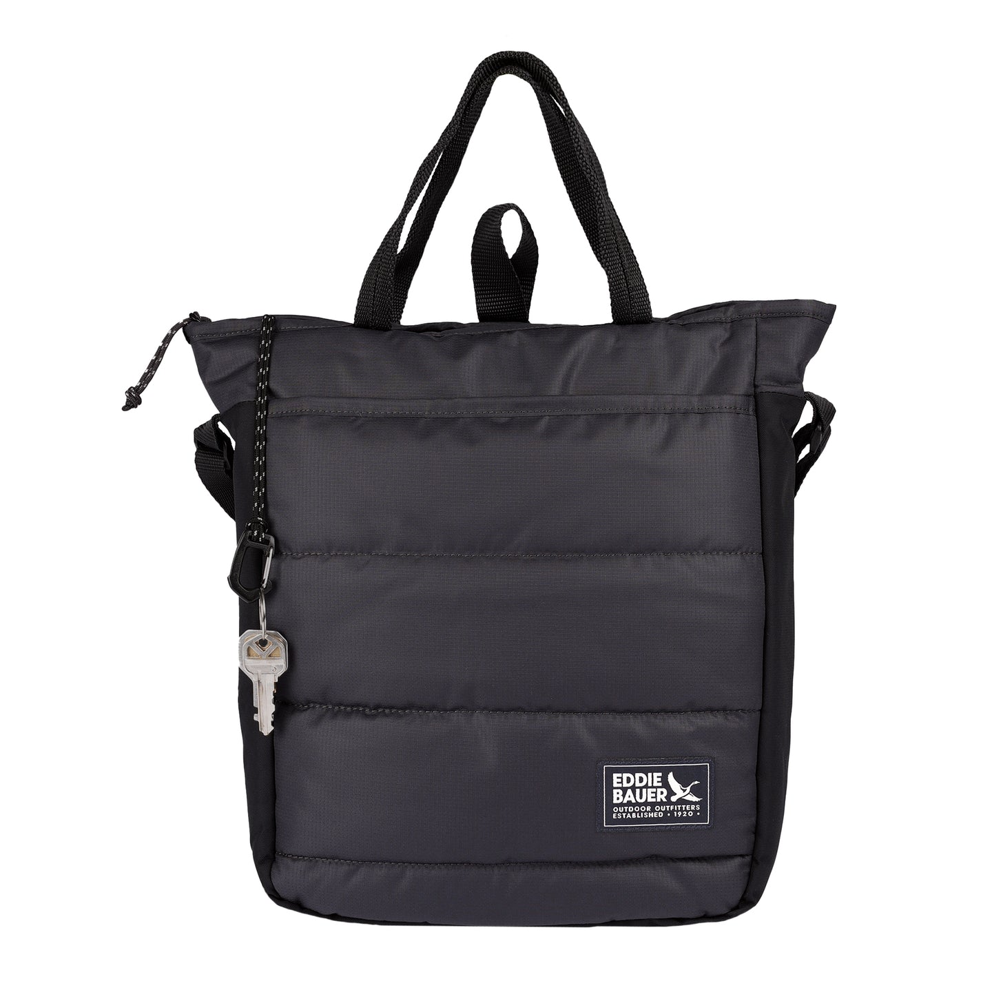 Ripstop Puffer Day Tote-Carbon-3