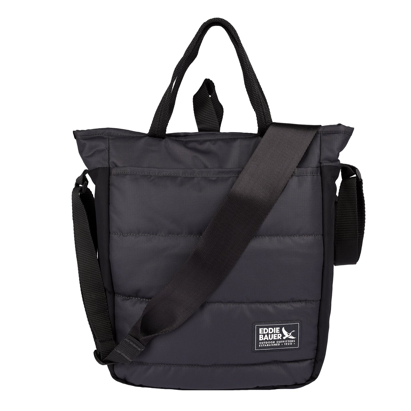 Ripstop Puffer Day Tote-Carbon-4