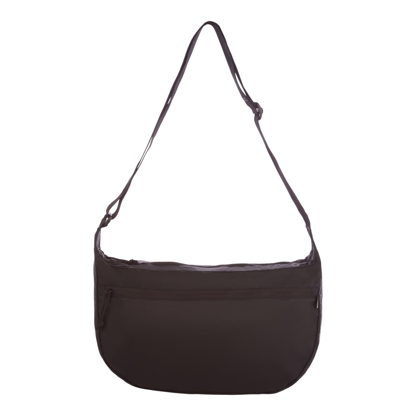 Ripstop Crossbody Crescent Sling-Black-2