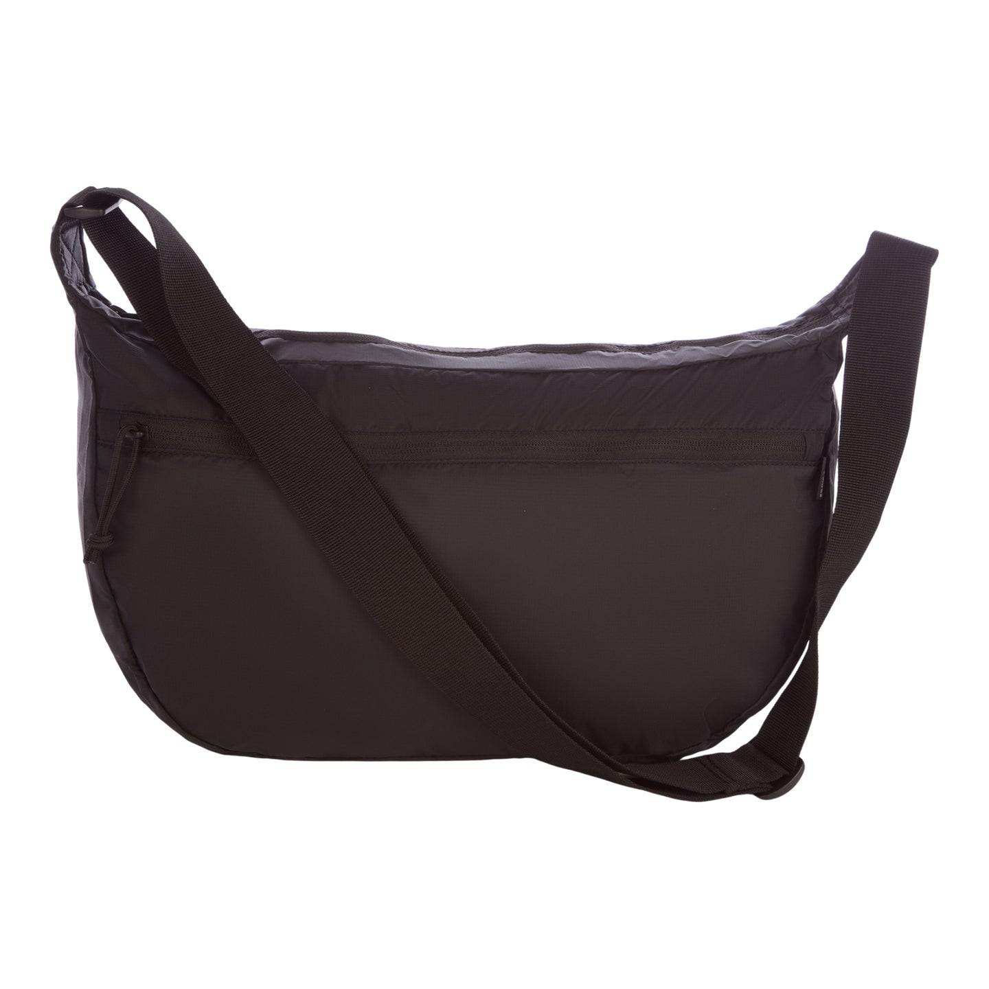 Ripstop Crossbody Crescent Sling-Black-6