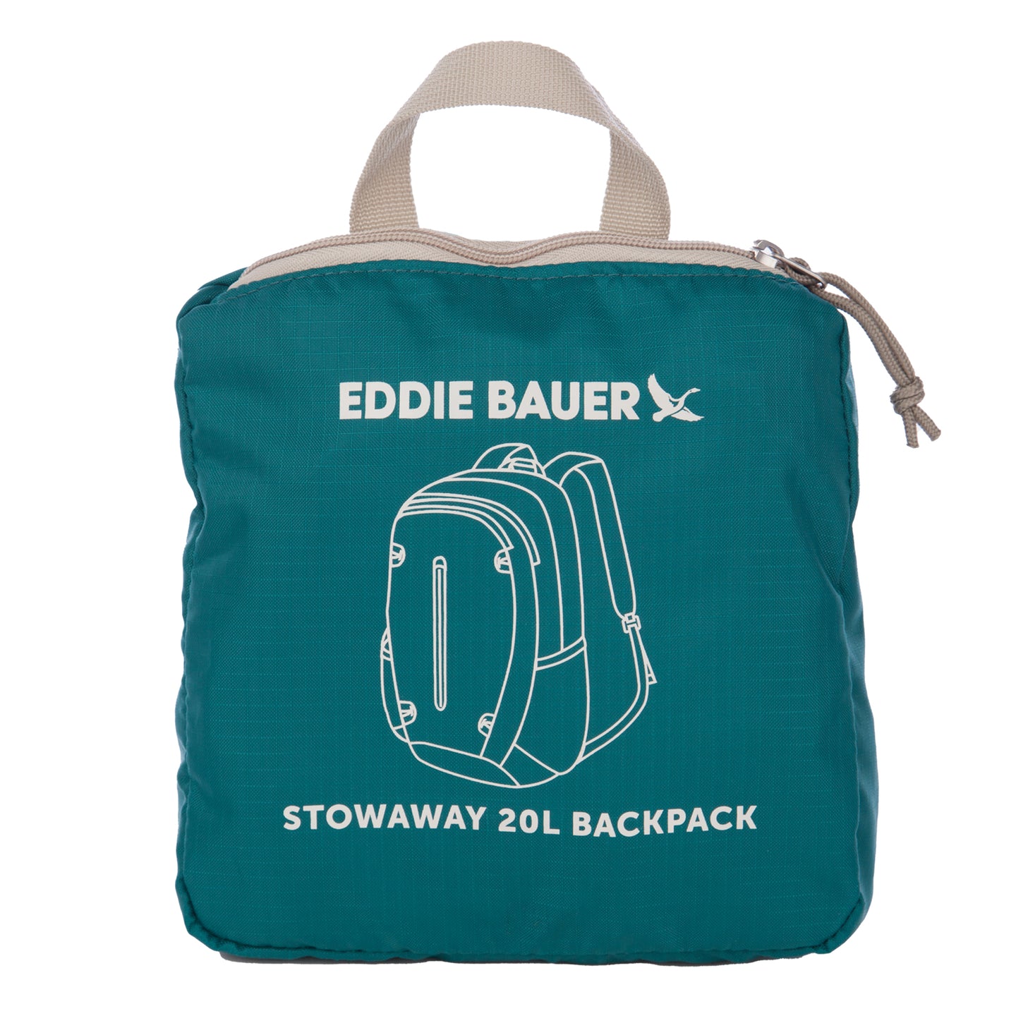 Stowaway Packable 20L Daypack-Deep Sea-40