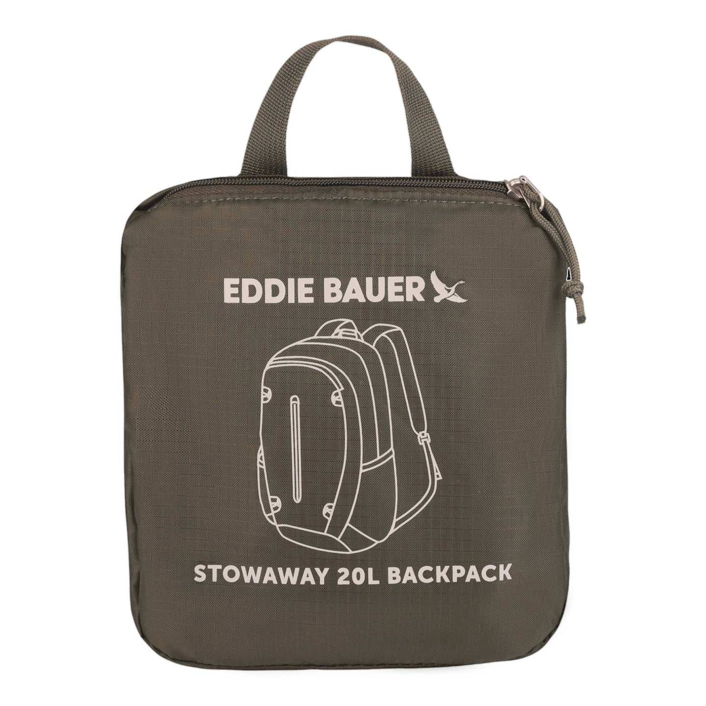 Stowaway Packable 20L Daypack-Dark Forest-43