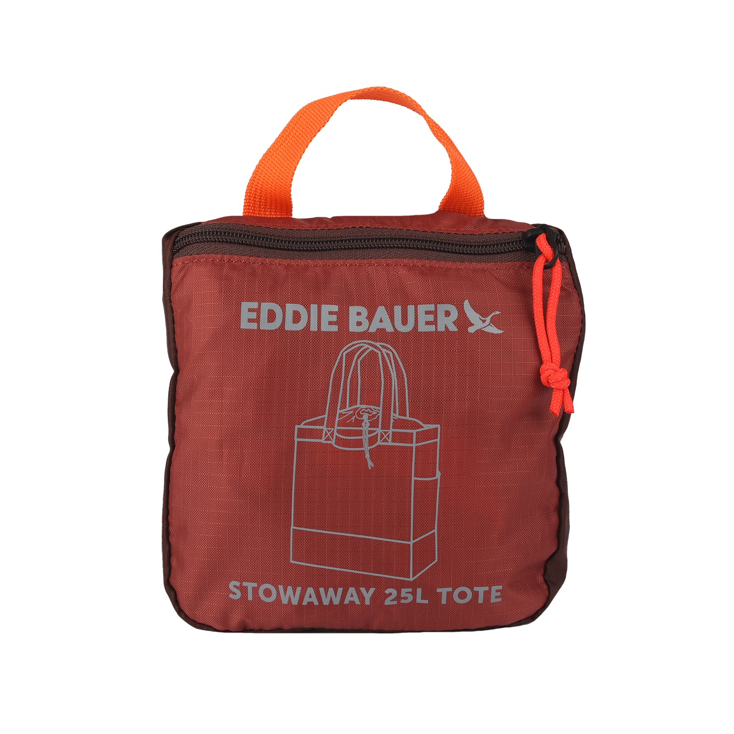 Stowaway Packable 25L Cinch Tote-Maroon-67