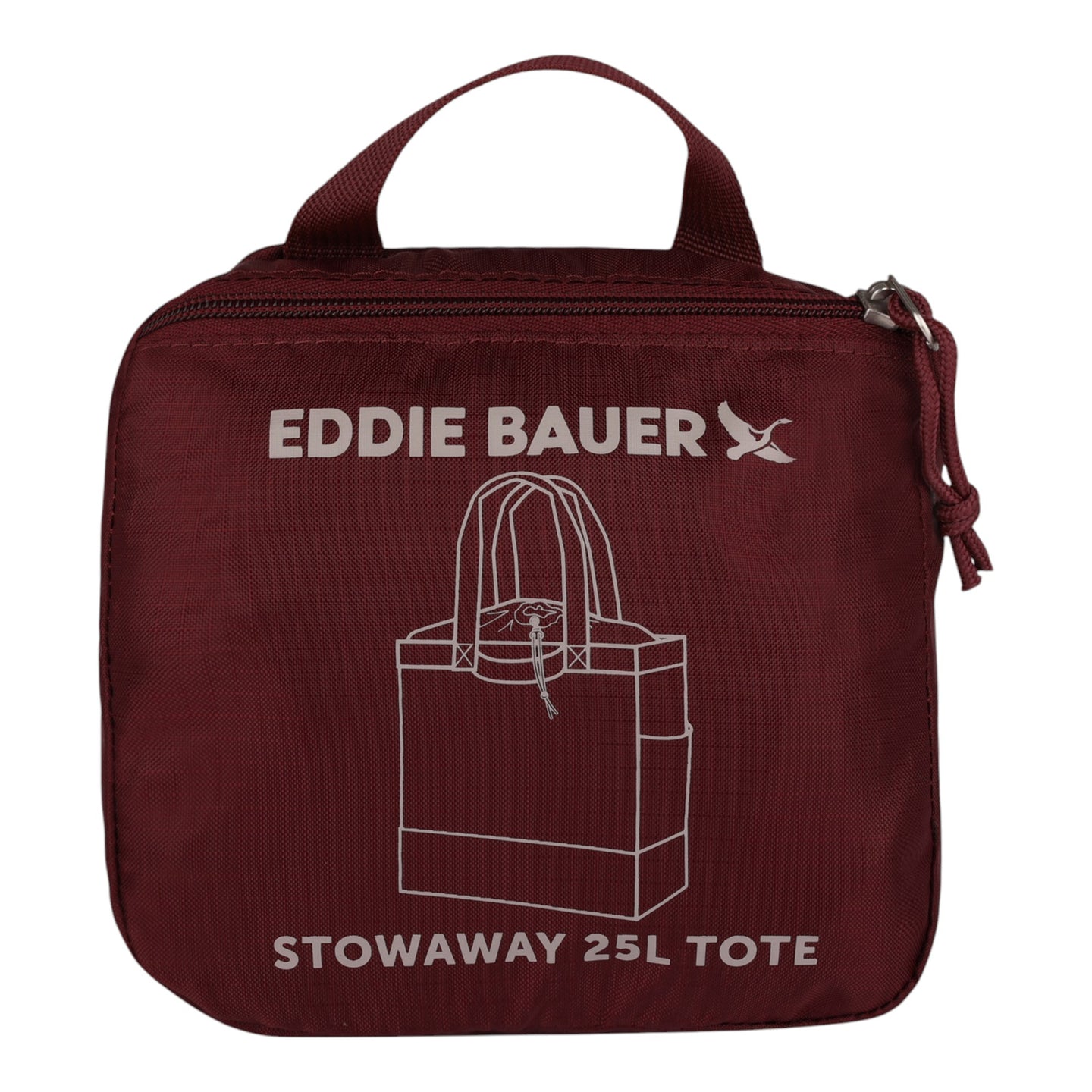 Stowaway Packable 25L Cinch Tote-Black Cherry-70