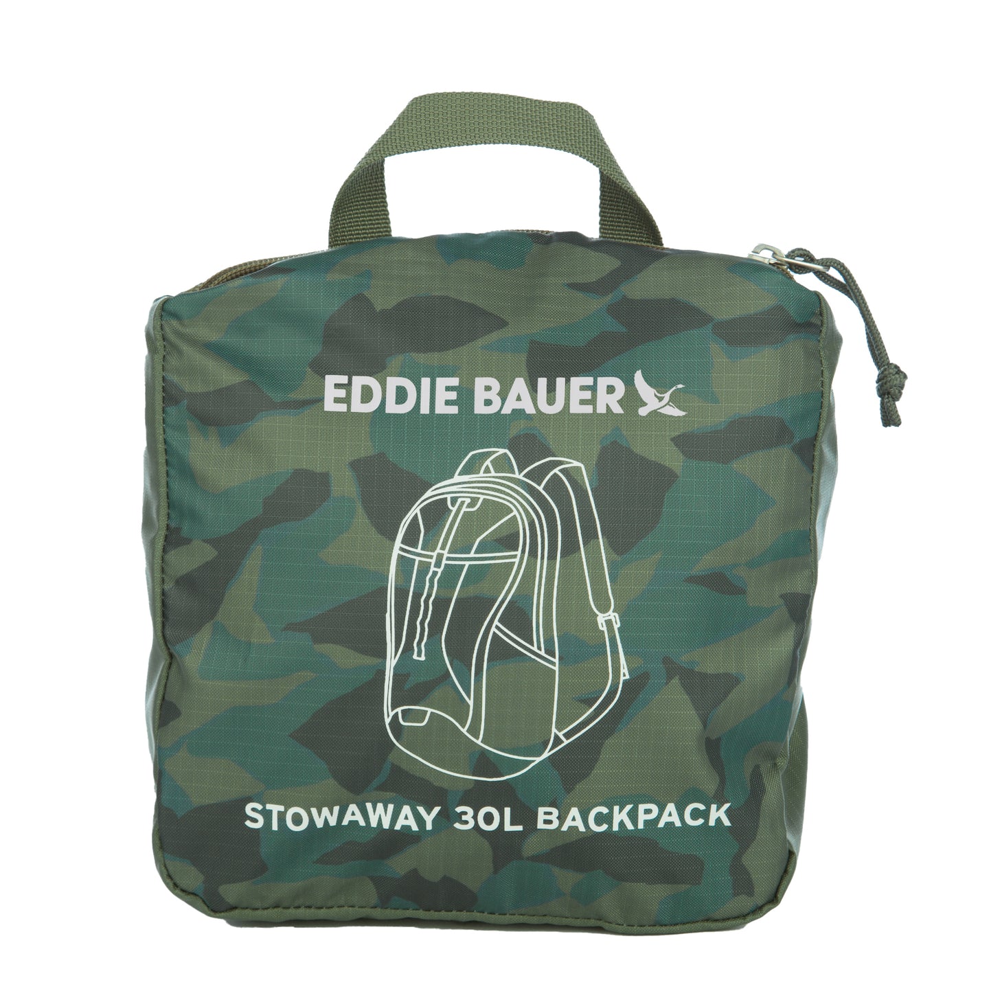 Stowaway Packable Daypack 30L-Sprig-23