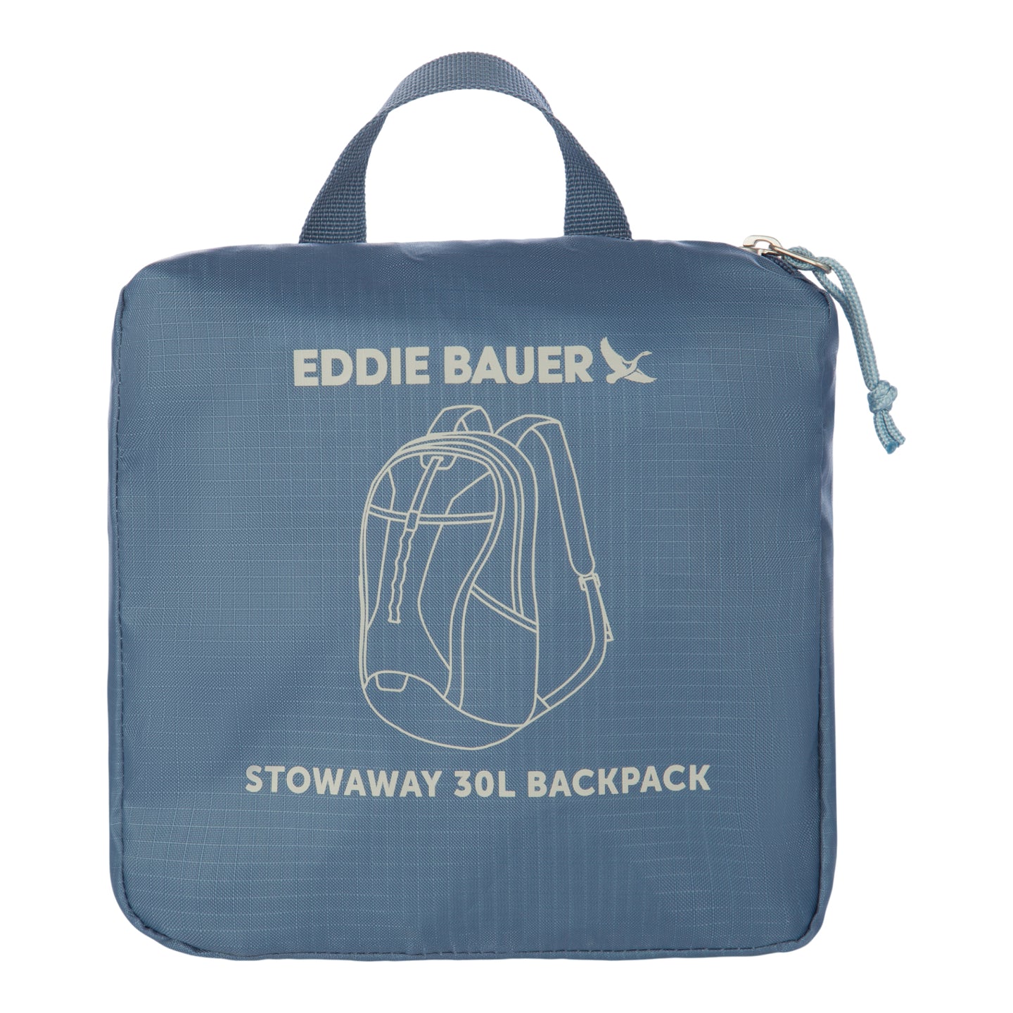 Stowaway Packable Daypack 30L-Tile Blue-80