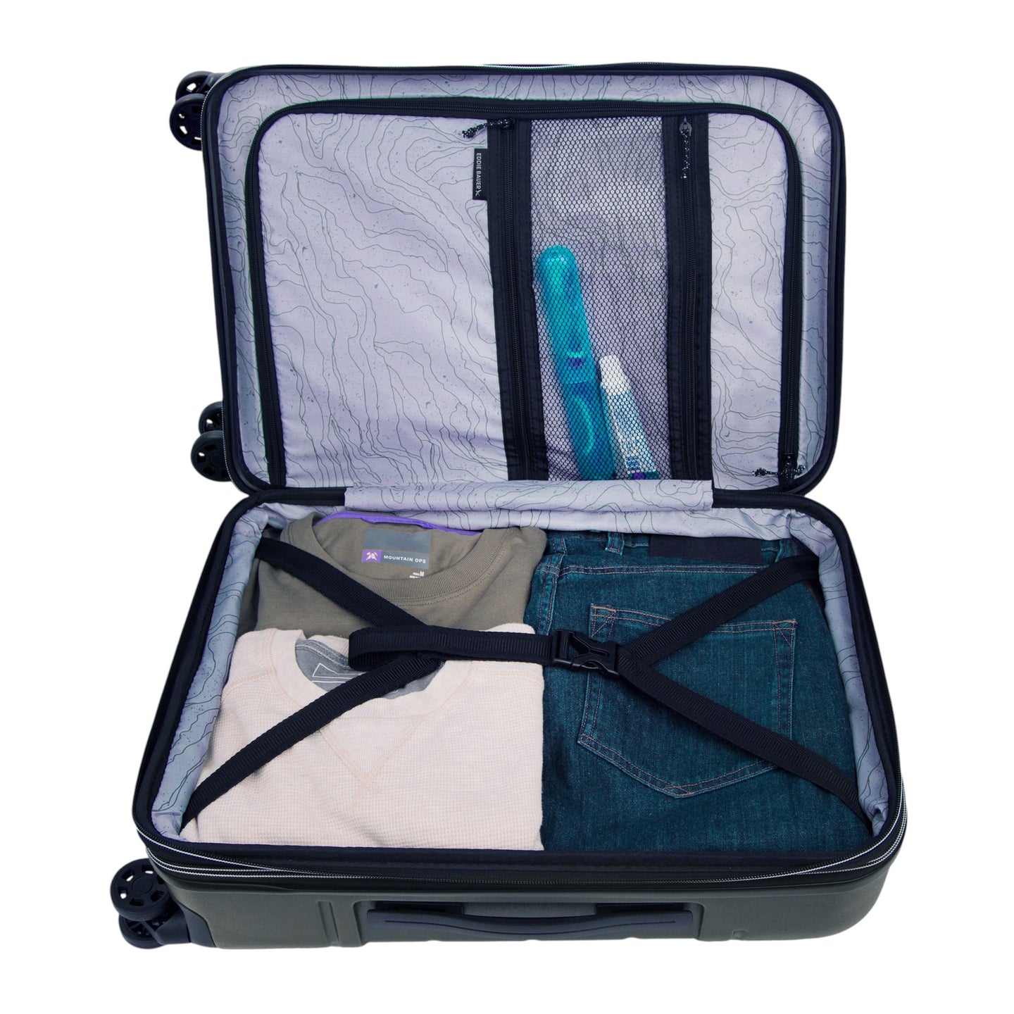 22" Glacier Pc/Abs Hardside Spinner-Sprig-18