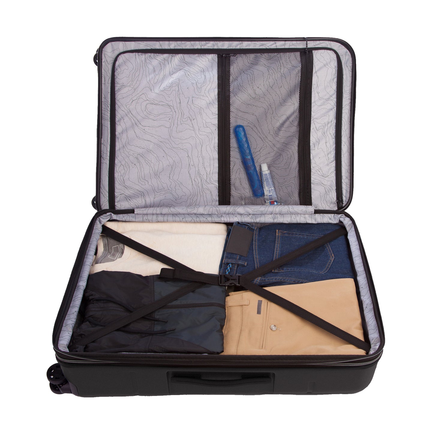 30" Glacier Pc/Abs Hardside Spinner-Carbon-6