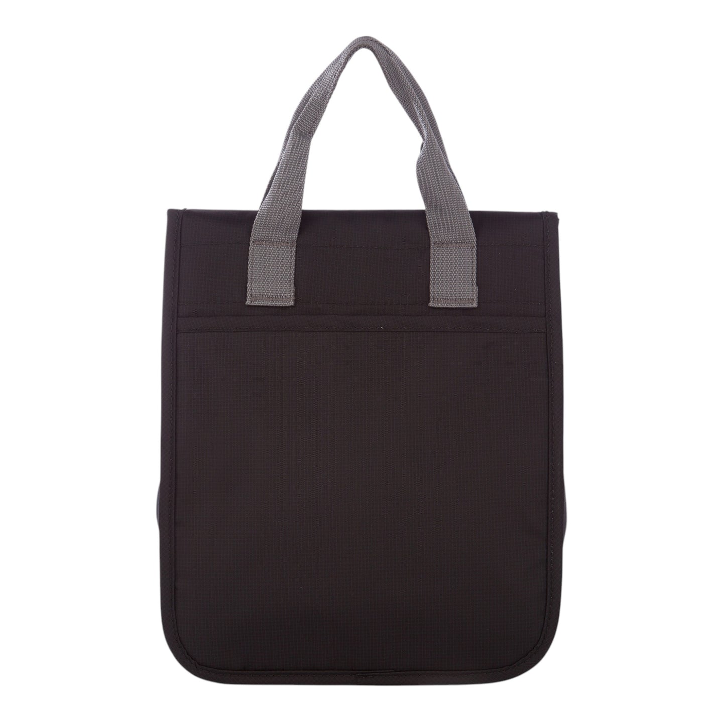 Fold-Over Lunch Bag-Black-4