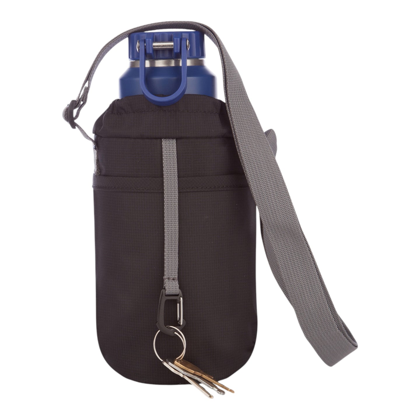 Insulated Bottle Sling-Black-5