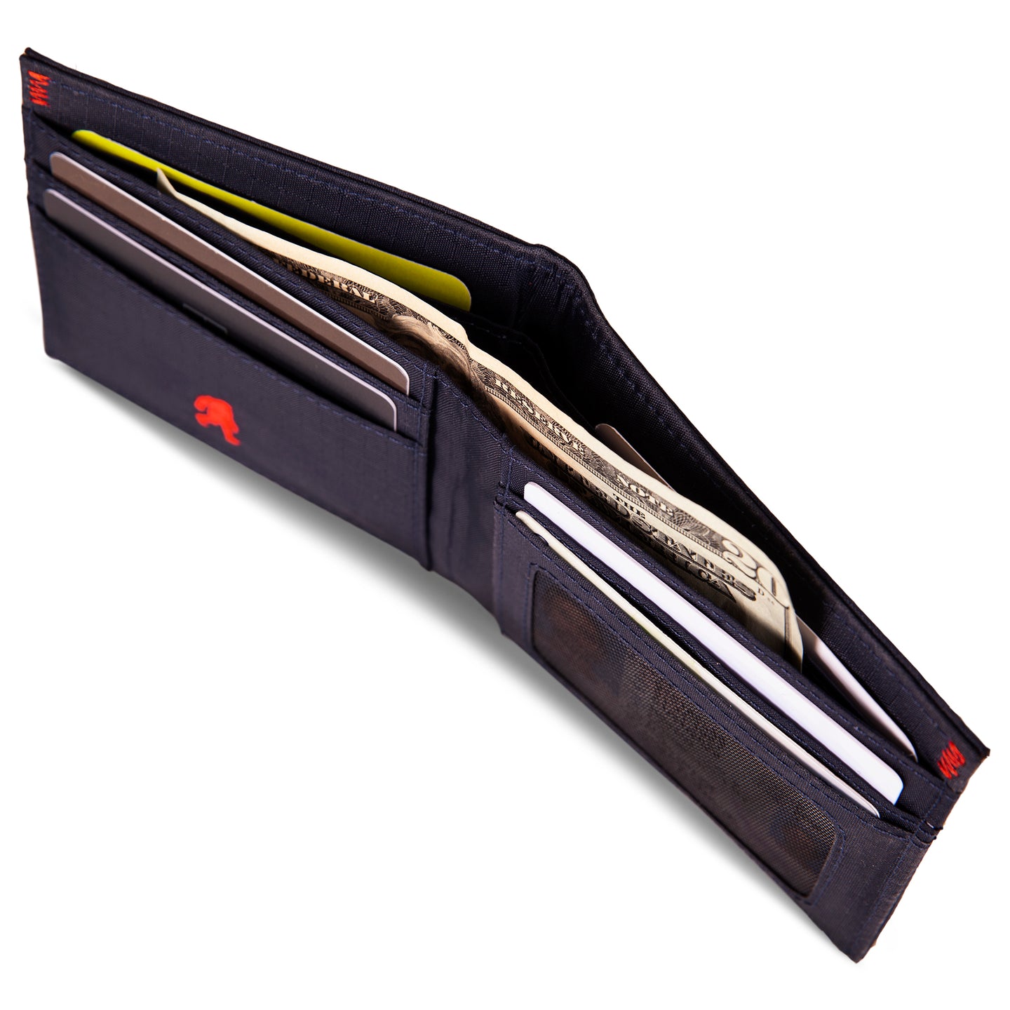 Companion Ripstop Nylon Bifold Wallet-Black-16