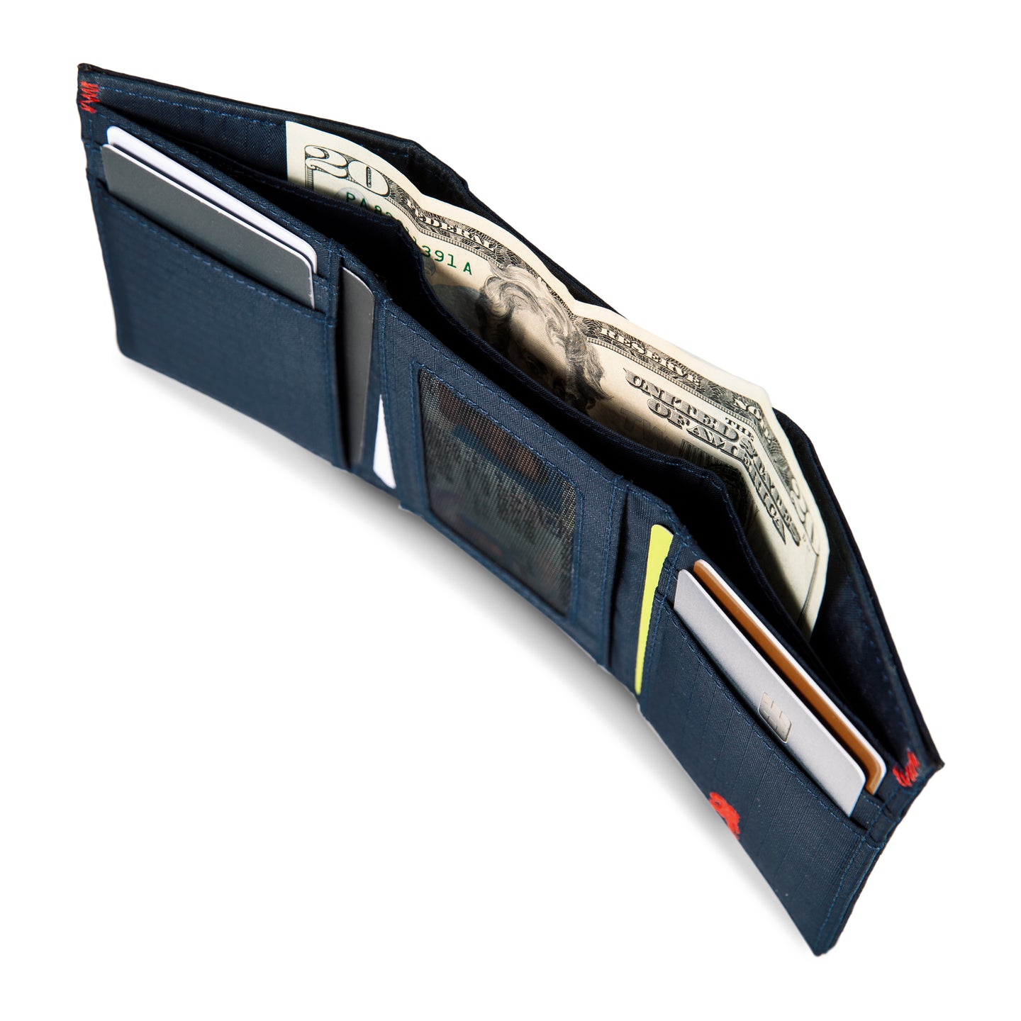 Companion Ripstop Nylon Trifold Wallet-Black-18