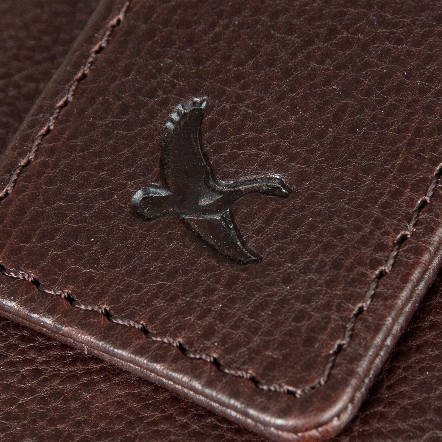 Eb Signature Logo Leather Bifold With Money Clip Wallet-Black-10