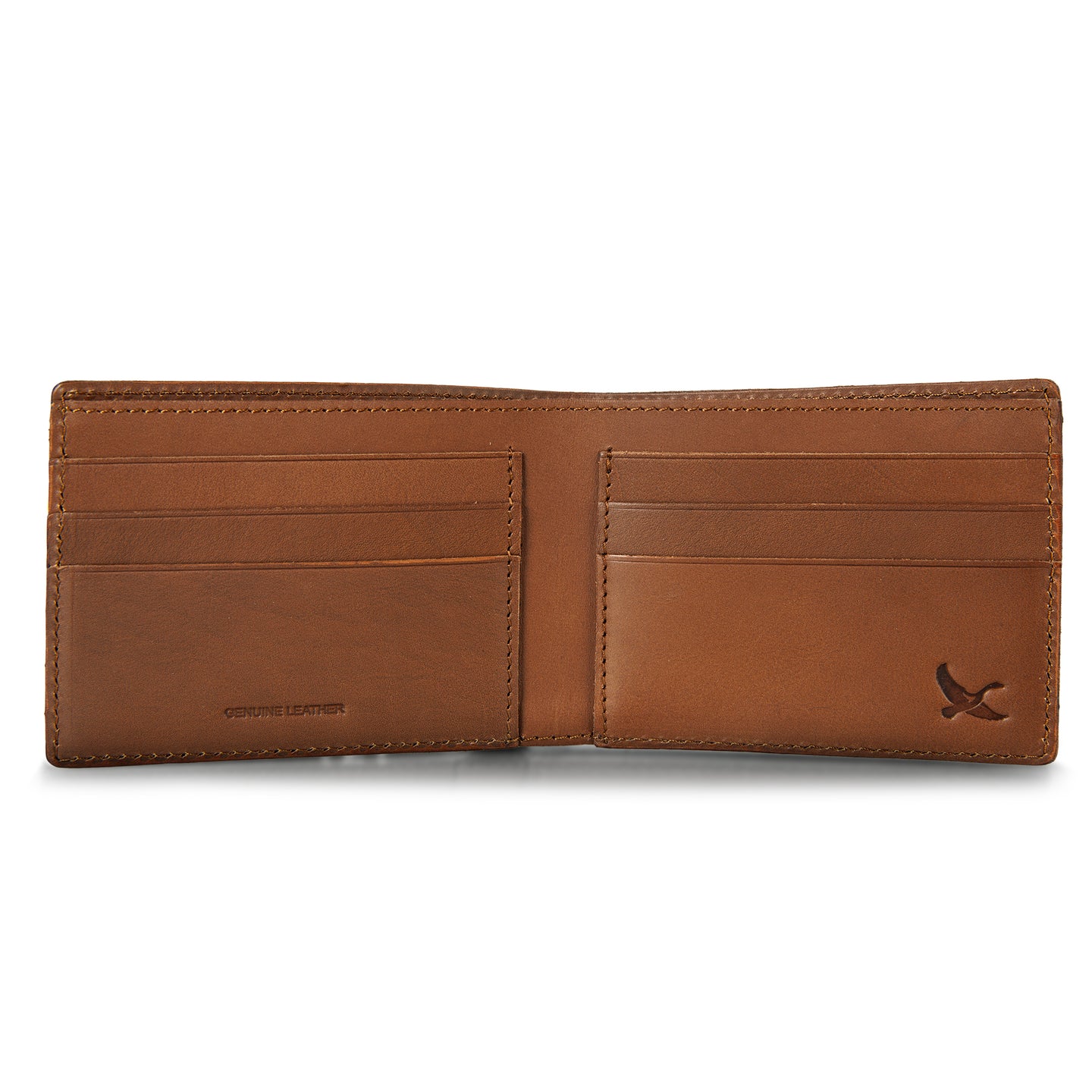 Eb Outdoor Leather Bifold Wallet-Brown-3