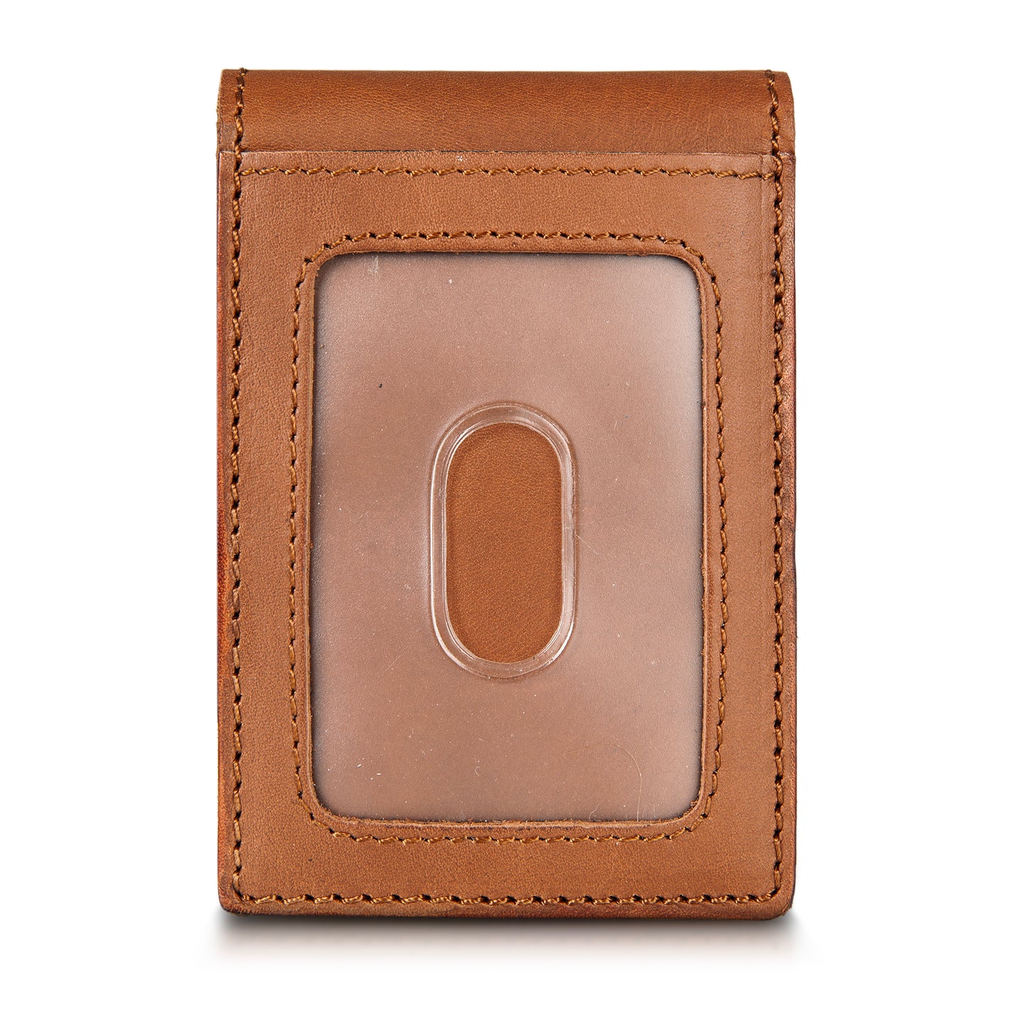 Eb Outdoor Leather Front Pocket Wallet-Brown-2