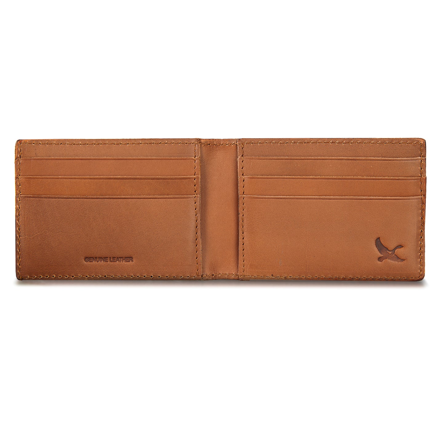 Eb Outdoor Leather Front Pocket Wallet-Brown-4