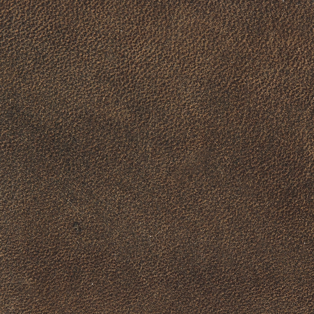 Leather Trifold Wallet With Embossed Sasquatch-Tan-11