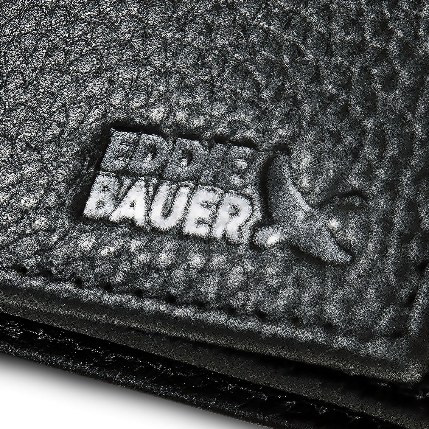 Extra Capacity Rugged Leather Trifold With Flip Id-Black-7