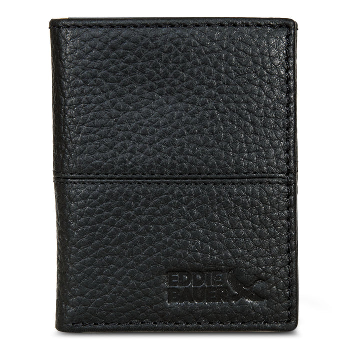 Extra Capacity Rugged Leather Trifold With Flip Id
